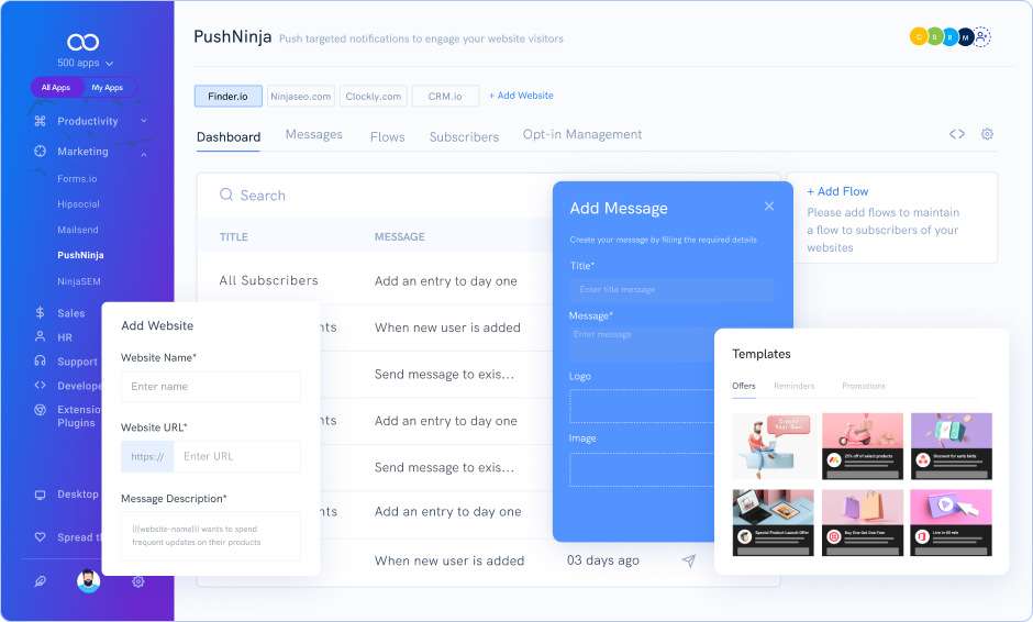 custom notifications leave note